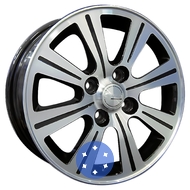 Skad Альтаир 5.5x14 4x108 ET43 DIA67.1 Блэк плат