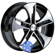 Skad Венеция 6.5x16 5x114.3 ET40 DIA66.1 Алмаз черн