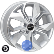 Zorat Wheels BK5168 6.5x15 5x108 ET44 DIA60.1 SP