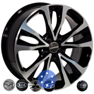 Zorat Wheels BK5212 6.5x16 5x108 ET37 DIA65.1 BP
