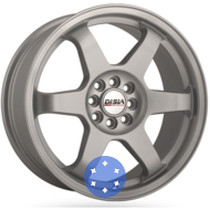 Disla JDM 7.5x17 5x100 ET45 DIA56.1 GM