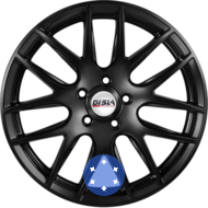 Disla Munich 8x18 5x112 ET35 DIA66.6 Black