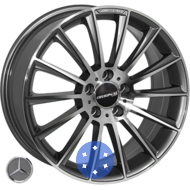 ZF MB139 7.5x17 5x112 ET37 DIA66.6 GMF