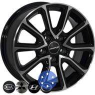 Zorat Wheels BK5344 6.5x16 5x114.3 ET35 DIA67.1 BP