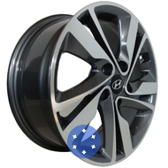 Replica Hyundai HY141 7x17 5x114.3 ET52 DIA67.1 GMF