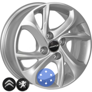 ZF TL4010 6x15 4x108 ET23 DIA65.1 S