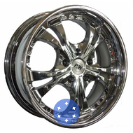 Forsage P0345 8x17 5x114.3 ET45 DIA73 Chrom