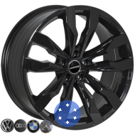 Zorat Wheels BK5333 8.5x20 5x112 ET33 DIA66.6 Black