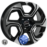 Zorat Wheels BK5389 7x18 5x114.3 ET45 DIA64.1 BP