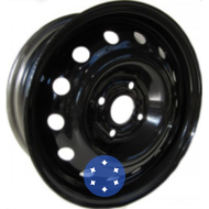 Кременчуг 217 DAEWOO: Lanos, Sens, Nexia, Opel Corsa, Kadett, Aveo 6x15 4x100 ET45 DIA56.56 Black
