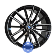 Replica BMW B5032 10x20 5x120 ET40 DIA74.1 BKF