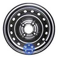 Skov Chevrolet Aveo 6x15 4x100 ET48 DIA56.6 Black