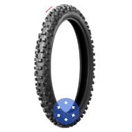 Bridgestone MOTOCROSS M203 60/100 R14 30M