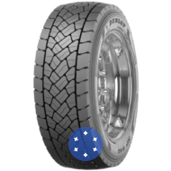 Dunlop SP 446 (ведущая) 225/75 R17.5 129/127M