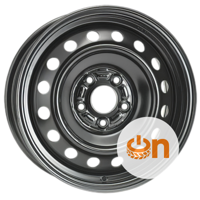 ALST (KFZ) 7780 Fiat 7x16 5x108 ET42 DIA65 Black