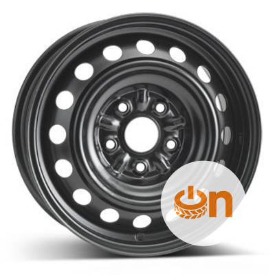 ALST (KFZ) 9157 6x15 5x114.3 ET39 DIA60 Black