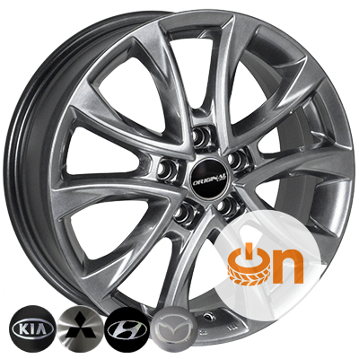 Zorat Wheels 7958 7x17 5x114.3 ET50 DIA67.1 HB