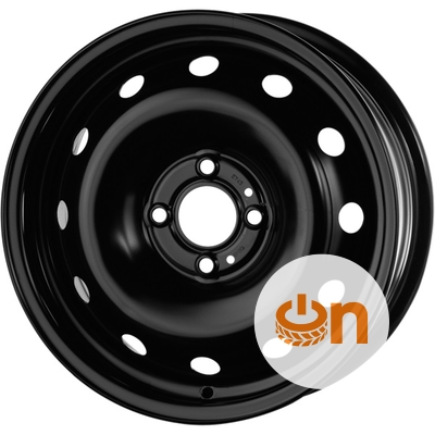 Magnetto Wheels R1-1724 6x15 4x100 ET43 DIA60 Black