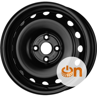 Magnetto Wheels R1-1942 6x15 4x100 ET47 DIA54 Black