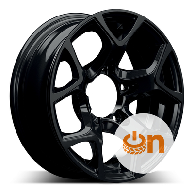 GMP Italia SJ15 5.5x15 5x139.7 ET5 DIA108.1 Black