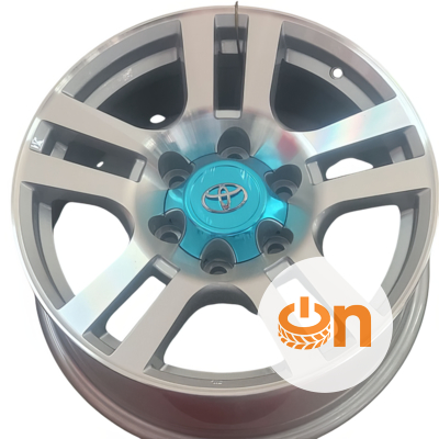 Replica TY268 7.5x17 6x139.7 ET25 DIA106.2 SMF