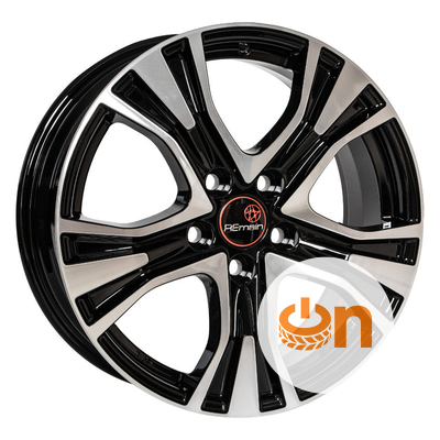 Remain R159 7x17 5x112 ET46 DIA66.6 Алмаз черн
