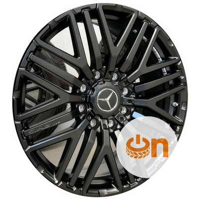Mercedes OEM A4634014000 9.5x22 8x165.1 ET60 DIA0 Black