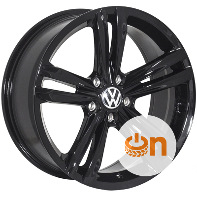 JH H3111F 8x18 5x112 ET35 DIA57.1 Black