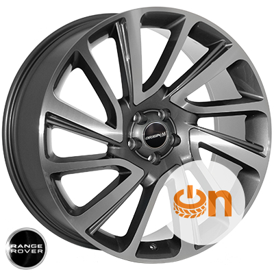 JH 6141 9.5x22 5x108 ET48 DIA63.4 DGMF