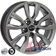Zorat Wheels BK5504 7x17 5x114.3 ET40 DIA66.1 HB