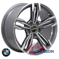 Zorat Wheels BK5730 9.5x18 5x120 ET38 DIA74.1 GP