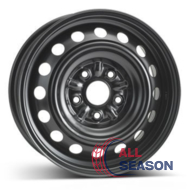 ALST (KFZ) 9157 6x15 5x114.3 ET39 DIA60.1 Black