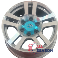 Replica TY268 7.5x17 6x139.7 ET25 DIA0 SMF