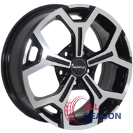 Zorat Wheels BK5409 6.5x16 5x114.3 ET50 DIA66.1 BP