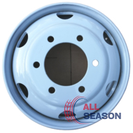 Кременчуг ГАЗ Next, ПАЗ 6.75x19.5 6x222.25 ET140 DIA164 Gray