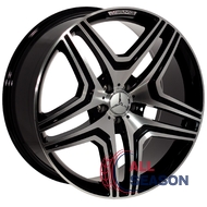 Zorat Wheels BK5925 8.5x18 5x112 ET45 DIA66.6 BP