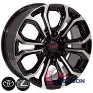 ZF FBX198 7.5x17 6x139.7 ET25 DIA110.1 BMF