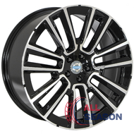 Zorat Wheels ZW-BK3S1341 8x19 5x108 ET40 DIA63.4 BP
