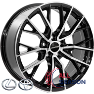 Zorat Wheels BK5137 8x19 5x114.3 ET35 DIA60.1 BP