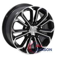 Zorat Wheels BK667 6.5x16 5x114.3 ET45 DIA67.1 BP