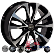 Zorat Wheels BK5212 6.5x16 5x114.3 ET45 DIA67.1 BP