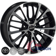 Zorat Wheels BK5343 6.5x16 5x114.3 ET40 DIA60.1 BP