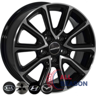 Zorat Wheels BK5344 6.5x16 5x114.3 ET35 DIA67.1 BP