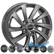 Zorat Wheels BK5290 6.5x16 5x105 ET39 DIA56.6 GP