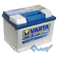 VARTA (D59) BLUE dynamic 60Ah 540A 12V R (175x175x242)