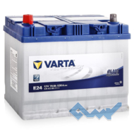 VARTA (E24) BLUE dynamic 70Ah 630A 12V L азия (175x220x261)