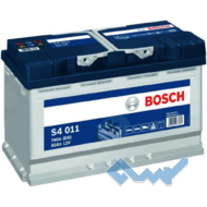 BOSCH S4 011 80Ah 740A 12V R (175x190x315)