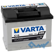VARTA (C15) BLACK dynamic 56Ah 480A 12V L (175x190x242)