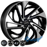 Zorat Wheels BK5518 7.5x18 5x114.3 ET51 DIA67.1 BP
