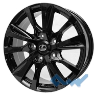 Replica Lexus R4001 8.5x20 5x150 ET40 DIA110.1 Black